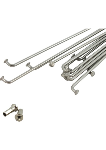 240MM Tarzı 10 x 14G Bisiklet Nipel ile Mavi Noktalı Paslanmaz Çelik Dağ Yol Bisikleti Yüksek Mukavemetli Bisiklet Konuşları (Yurt Dışından) fırsatları