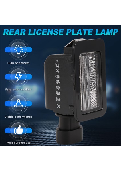 4108100XG08XA Araç Arka Plaka Lambası Montajı Great Wall Voleex C30 C50 Ora R1 Iq Haval H5 H6 H9 M2 Wingle 6 (Yurt Dışından) fırsatları