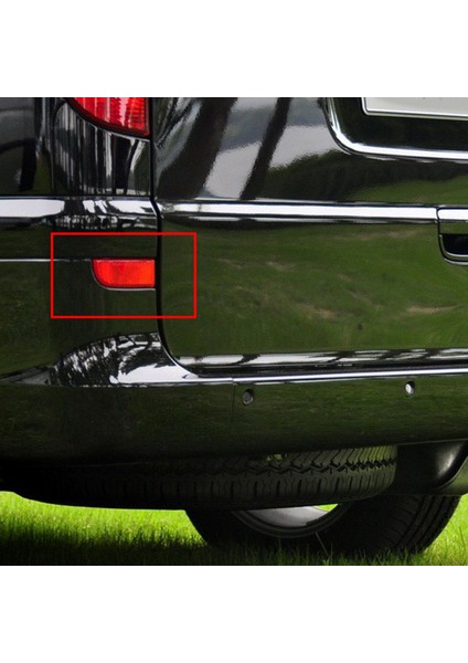 1 Çift Arka Tampon Reflektör LED Stop Fren Lambası Mercedes Benz W639 Vito Viano 2003-14 (Yurt Dışından) indirimleri