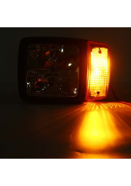24V Ekskavatör Jcb Ön LED Farlar Dönüş Sinyal Lambası Gösterge Çalışma Işığı Traktör Teleskopik Yükleyici Forklift B (Yurt Dışından)