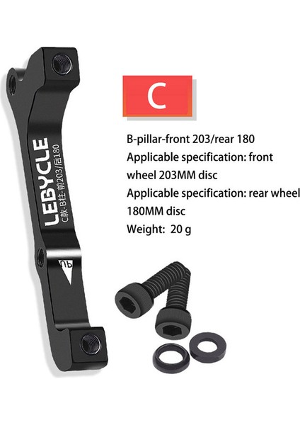 C Tarzı Dağ Bisikleti Bisiklet Disk Fren Adaptörü Posta Çatal Montajı Için mm Rotor Dağ Bisikleti Disk Rotor Aksesuarları (Yurt Dışından)