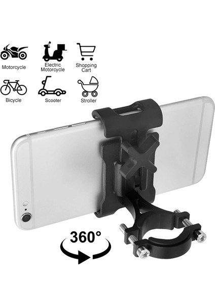 Döndürülebilir Mavi Stil Bisiklet Motosiklet Direksiyon Tutacağı Alüminyum Alaşımlı Cep Telefonu Tutucu Dağ Bisikleti Braketi Hücresel Akıllı Telefonlar Stand Aksesuarları (Yurt Dışından) modelleri