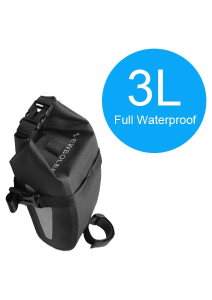 3l Tarzı Bisiklet Su Geçirmez Koltuk Pannier Paket Bagaj Bisiklet Pannier Çanta Arka Raf Çanta Yağmurluk Kılıfıyla (Yurt Dışından)