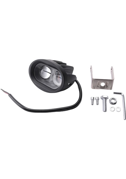 10V-80V Araç Mavi LED Uyarı Sinyal Lambası Forklift Çalışma Noktası Emniyet Işığı Araba 20W Endüstriyel Güvenlik Lambası (Yurt Dışından)