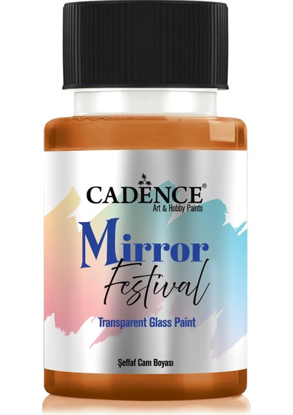 Mırror Festival Cam Boyası Mf-04 Antik Altın 50ML