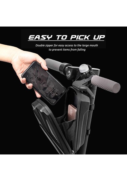 X5-2l Tarzı Yeni Elektrikli Scooter Ön Çanta Su Geçirmez Sert Kabuklu Çantalar Yansıtıcı Direksiyon Askılı Çanta Depolama Çantası Elektrikli Bisiklet Için (Yurt Dışından) fiyatları