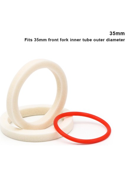 35MM Tarzı Fox Rockshox Fork Mtb Dağ Bisikleti Aksesuarları Için 2 Adet Bisiklet Ön Çatal Sünger Halka Yağ Köpük Emici Mühür (Yurt Dışından)