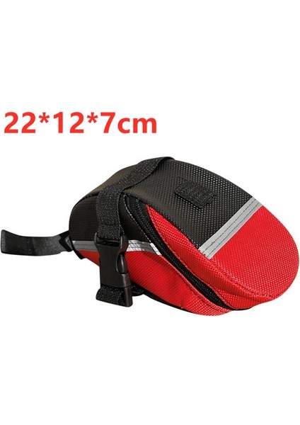 A01 22X12X7CM Tarzı Naylon Bisiklet Koltuk Çantası Su Geçirmez Mtb Dağ Yol Bisikleti Koltuk Saklama Arka Araç Çantası Koltuk Bisiklet Aksesuarları (Yurt Dışından)