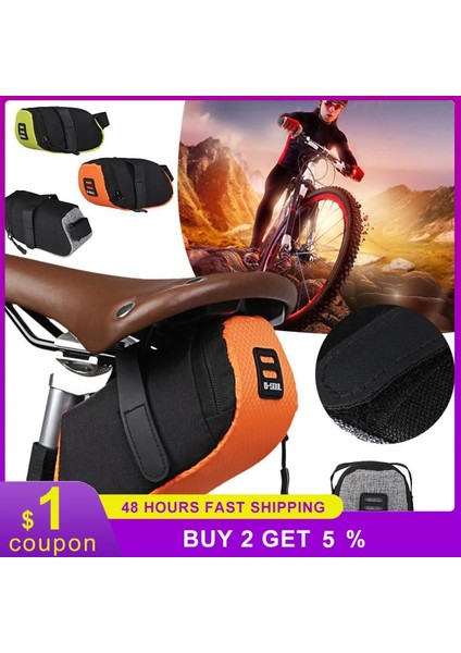A01 22X12X7CM Tarzı Naylon Bisiklet Koltuk Çantası Su Geçirmez Mtb Dağ Yol Bisikleti Koltuk Saklama Arka Araç Çantası Koltuk Bisiklet Aksesuarları (Yurt Dışından) fırsatları