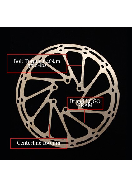 2PC-RENKLI-180-203 Tarzı 2pc Sram Rotor Fren Rotorları Disk Fren Rotoru Centerline Mtb Dağ Bisikleti Hidrolik Fren Diski Rotot Bisiklet Parçası. (Yurt Dışından)