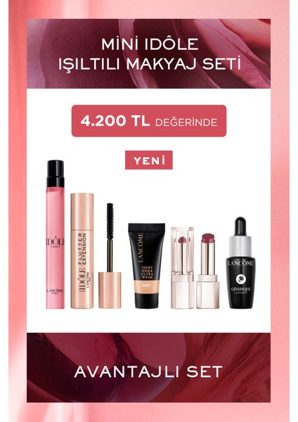 Mini Idôle Işıltılı Makyaj Seti 8690595215143
