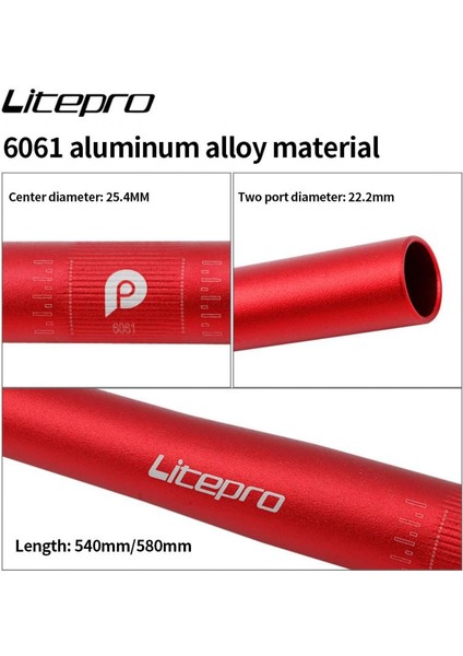 Kırmızı 540MM Tarzı Tek Şekillik Direksiyon Kolu Katlanır Ultra Hafif Yatay Direksiyon Kolu Sabit Düz Direksiyon Kolu Açık Hava Sürüşü Canavarı (Yurt Dışından) fiyatları