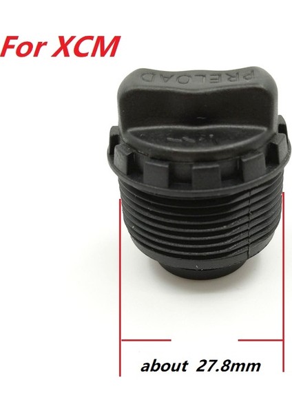 Xcm 27,8 mm Stili Suntour Xct Xcm Xcr Ön Çatal Parçaları Yükleme Düğmesi Amortisör Ayarı Çatal Düzenleme Tamir Aksesuarları (Yurt Dışından)