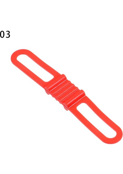 No.3 Tarzı Yeni Silikon Bağlantı Elemanı Bisiklet Tamir Fener Telefon Tutucu Döngü El Feneri Tutucu Işık Kayışı Elastik Bant Bağ Bisiklet Bisiklet Aksesuarı (Yurt Dışından)