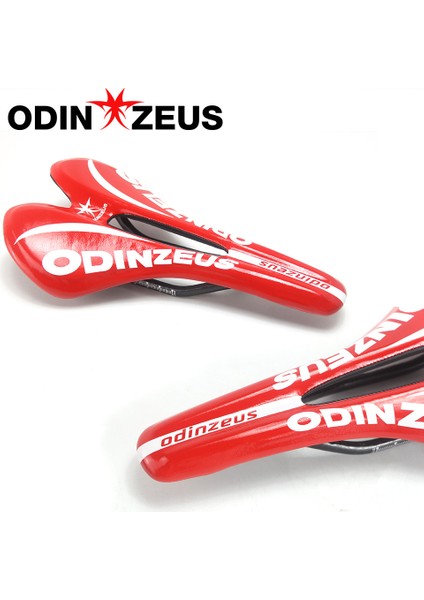 Pu Kırmızı Tarzı Odınzeus Pu+Naylon Dağ/yol Bisikleti Koltuk Erkek/kadın Rahat Nefes Alabilir Mtb Bisiklet Ön Koltuk Yuvarlak Yay 7*7 (Yurt Dışından)