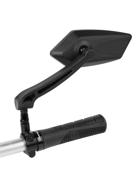 VMR-006 L1R1 Stili Bisiklet Arka Görünüm Ayna Dönme Açısı Ayarlanabilir Opsiyonel Paslanmaz Çelik Veya Akrilik Lens Uzunluk Ayarlanabilir Reflektör (Yurt Dışından)