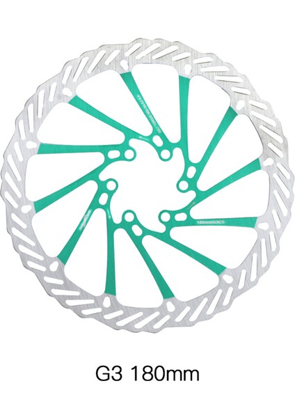G3 Yeşil 180MM Stili Hassns G3 Fren Diski Mtb Hidrolik Fren Seti Dağ Bisikleti Rotor Bisiklet Kaliper Disk Rotor Bisikletçilik (Yurt Dışından)