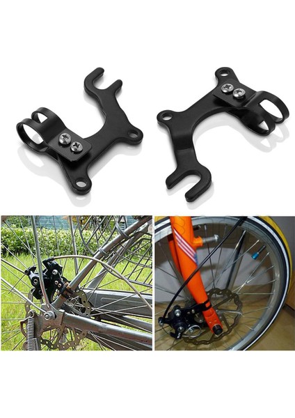 32MM Tarzı Bisiklet Disk Fren Modifikasyon Braketi Çerçeve Adaptör Disk Fren Montaj Tutucu Dağ Bisikleti Çevirici V Fren Rafı Bisiklet Aracı (Yurt Dışından)