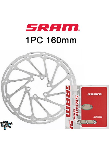 1 Adet 160MM Tarzı Sram Rotor Bisiklet Disk Fren Rotoru Paslanmaz Yol Dağ Bisikleti Centerline Fren Rotoru Mtb Rotorlar (Yurt Dışından)