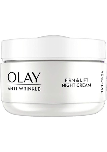 Anti-Wrinkle Firm & Lift Gece Kremi 50ML