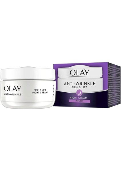 Anti-Wrinkle Firm & Lift Gece Kremi 50ML