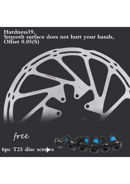 1 Adet 160MM Tarzı Sram Rotor Bisiklet Disk Fren Rotoru Paslanmaz Yol Dağ Bisikleti Centerline Fren Rotoru Mtb Rotorlar (Yurt Dışından)