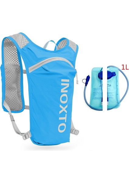 Mavi 1l Çanta Stili Yeni 5l Bisiklet Sırt Çantası, Su Geçirmez Bisiklet Sırt Çantası, Kamp Için Bisiklet Sırt Çantası, Yürüyüş ve Tırmanma Için Hidrasyon Sırt Çantası (Yurt Dışından)