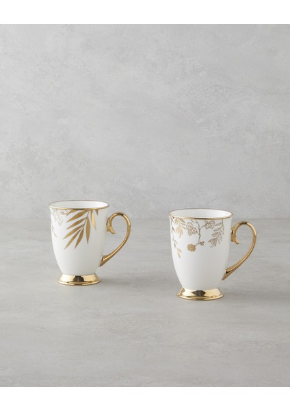 Royal Fall New Bone China Kupa 290 ml Gold