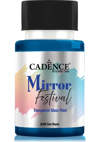 Mırror Festival Cam Boyası Mf-06 Mavi 50ML