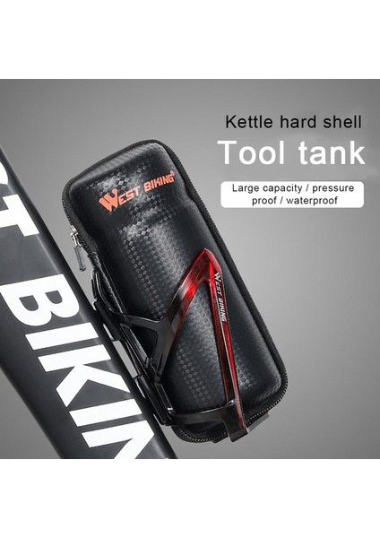 Siyah Karbon Tarzı Bisiklet Izoleli Kettle Direksiyon Çantası Şişe Tutucu Bisiklet Çantaları Kettle Kafesleri Bisiklet Suya Şişe Taşıyıcı Poch Mtb Aksesuarları (Yurt Dışından) fiyatları