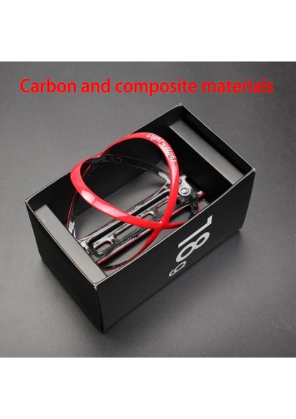 Yarım Karbon Kırmızısı Tarzı Sıcak Satış Tam Karbon Fiber Bisiklet Şişe Tutucu Su Şişesi Tutucu Bisiklet Aksesuarları 3 Renk 18G (Yurt Dışından)