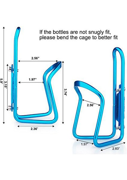 E 2 Tarzı Gobygo Alüminyum Alaşım Bisiklet Dağ Bisikleti Katlanır Bisiklet Kafesi Için Su Şişesi Rack Tutucu Montajı 5 Renk (Yurt Dışından) fırsatları