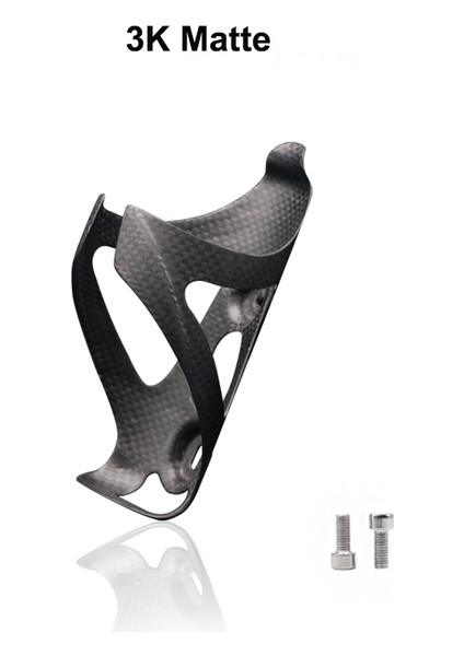 Mat 1pcs Tarzı Bisiklet Su Şişesi Tutacağı Cıvatalı Tam Karbon Fiber Mat Parlak Mtb Yol Bisikleti Şişe Tutucusu Ultra Hafif Bisiklet Aksesuarları (Yurt Dışından)