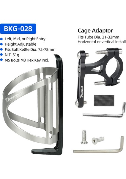 Tutucu N Adaptör 1 Stili Yükseklik Ayarlı Bisiklet Şişe Kafesi Mtb Yol Bisikleti Su Kettle Tutucu Alüminyum Çerçeve (Yurt Dışından)