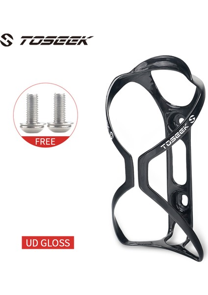 Parlak 1pcs Tarzı Toseek Mat Parlak Ud Karbon Su Kafesi Bisiklet Şişe Tutucu Şişe Çapı Için Uygun (Yurt Dışından)