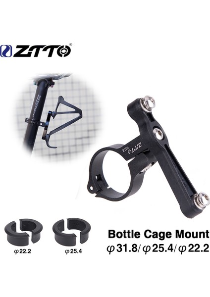 Siyah Stil Ztto Mtb Yol Bisikleti Şişe Kafesi Montaj Bisiklet Su Şişesi Tutucu Adaptör Desteği Plastik Kettle Raf Montaj (Yurt Dışından) fiyatları