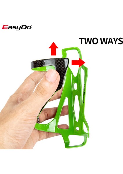 Ed 029 Beyaz Tarzı Easydo Bisiklet Su Şişesi Tutacağı Bisiklet Şişe Kafesi Saf 3k Karbon Fiber 24G Sabit Dişli Kettle Kafesi Bisiklet Aksesuarları (Yurt Dışından) indirimleri