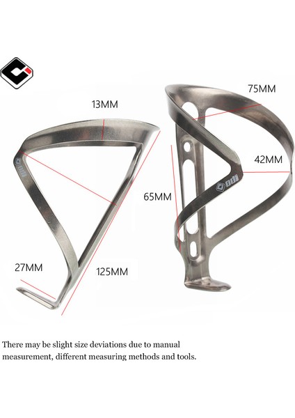 1pc Şişe Kafesi Tarzı Odı Şişe Tutacağı 27G Titanyum Alaşım Bisiklet Su Şişesi Tutucusu Bisiklet Su Şişesi Tutucu Montajı Mtb Yol Bisikleti Şişe Aksesuarları (Yurt Dışından)