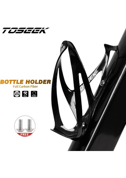 Turuncu - 2 Adet Stil Toseek Tam Karbon Fiber Bisiklet Su Şişesi Kafesi Tutucu Bisiklet Aksesuarları Parçaları mm Şişe Çapı Için (Yurt Dışından) modelleri
