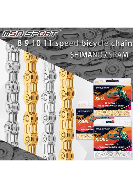 X8---8 Hız Stili Bisiklet Zinciri 8V 9V 10V Deore 11V Güncel 12V Mtb Bisiklet Kılavuz Zinciri Tekerlek Zincirleri Corrente Bicicleta Fiets Kaset Aksesuarı Için (Yurt Dışından) fiyatları