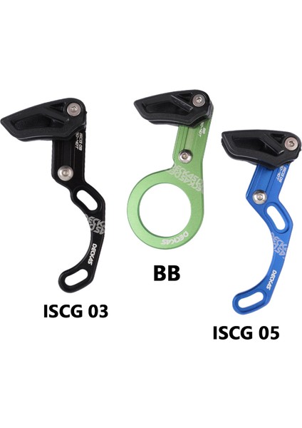 ISCG03 Mavi Tarzı Deckas Bisiklet Zincir Kılavuzu Mtb Bisiklet 1x Sistemi Iscg 03 Iscg 05 Bb E-Tipi D-Tipi Yuvarlak Zincirli T Oval T Zincirli Için - E-Ticaret Ürün Başlığı (Yurt Dışından) modelleri