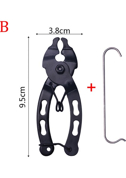 B Stili Yazın 1 Adet Bisiklet Zinciri Toka Pensesi Hızlı Çıkarma Takma Zincir Kelepçesi Montaj Sökme Takma Anahtarı Mtb Bisiklet Tamir Araçları (Yurt Dışından)