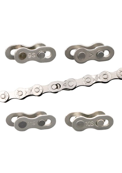 12 Vitesli Altın Tarzı 5 Çift Bisiklet Zincir Bağlantı Eklemi Sihirli Düğmeler Dağ Bisikleti Için Hızlı Master Bağlantılar (Yurt Dışından) indirimleri