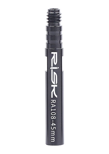 RA108A 45MM Tarzı Bisiklet Monobody Veya Ayrılabilir Presta Uzatma Için mm Uzatma Borusu, Fv Bağımsız Çıkarılabilir Çekirdekli W Aracı ve O-Ringler Uygun (Yurt Dışından)