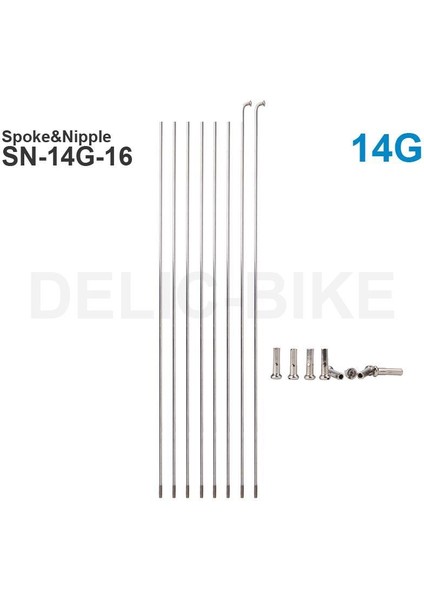 273MM 8 Adet Stil Yüksek Kaliteli 14G J-Bend Paslanmaz Sporlar mm ve Uzunluk Göbekleri Nikel Kaplama Pirinç Mtb Yol Bisikleti Için (Yurt Dışından)
