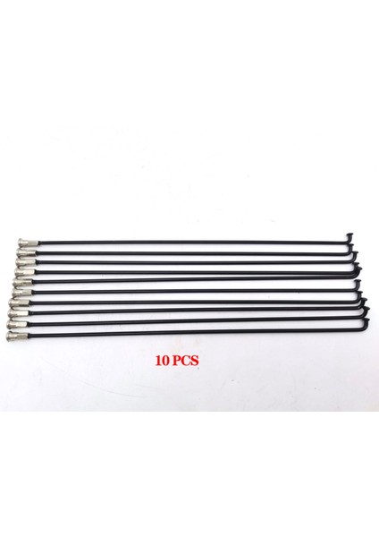 234MM 10 Adet Tarzı Elektrikli Bisiklet Için 12G Paslanmaz Çelik Jant Tel Çap Uzunluk mm Tel Çelik Eşleşen Somun ve Nipel ile (Yurt Dışından)