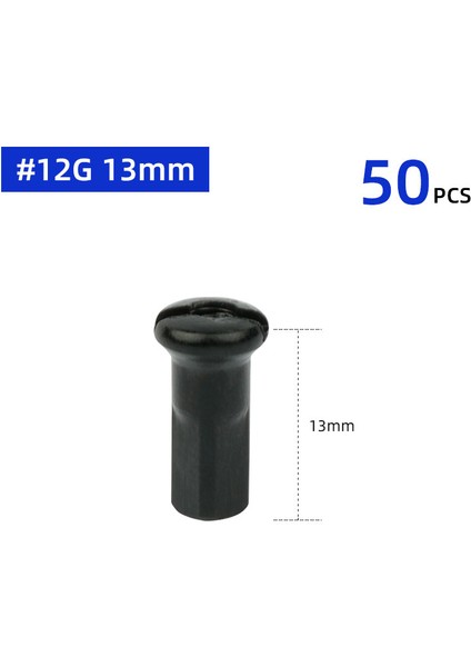 12G 13MM Siyah 50PC Stili Pcs Bakır Konik Menteşeler 14G 13G 12G Mtb Yol Bisikleti E-Bisiklet Scooter Jant Kapakları Cu Somunlar Bakır Parçaları Kaplama Gümüş Veya Siyah (Yurt Dışından)
