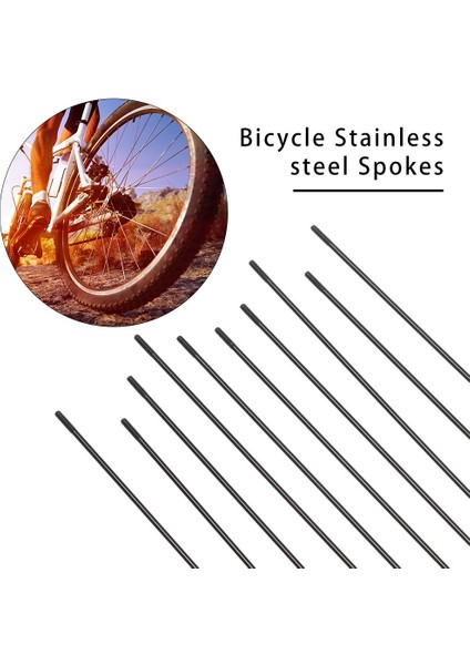 270MM Tarzı G Bisiklet Telleri ile Nipel Paslanmaz Çelik Açık Dağ Yol Bisiklet Yüksek Dayanıklılık Bisiklet Telleri Telleri Yeni (Yurt Dışından) modelleri
