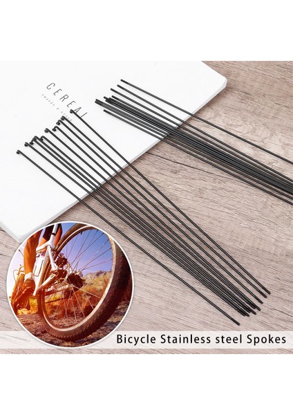 260MM Tarzı Bisiklet Onarım Aracı 10 Set 14G Bisiklet Paslanmaz Çelik Saplar ve Uçları ile Dağ Yolu Yüksek Dayanıklılıkta Bisiklet Teli (Yurt Dışından) modelleri