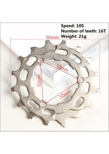 10S 16T Tarzı Yüksek Dağ Bisikleti Kaset Dişlisi T-32T Tam Aralık Onarım Parçaları Şıman0 Sram Uyumlu Flywheel - E-Ticaret Ürün Başlığı (Yurt Dışından)
